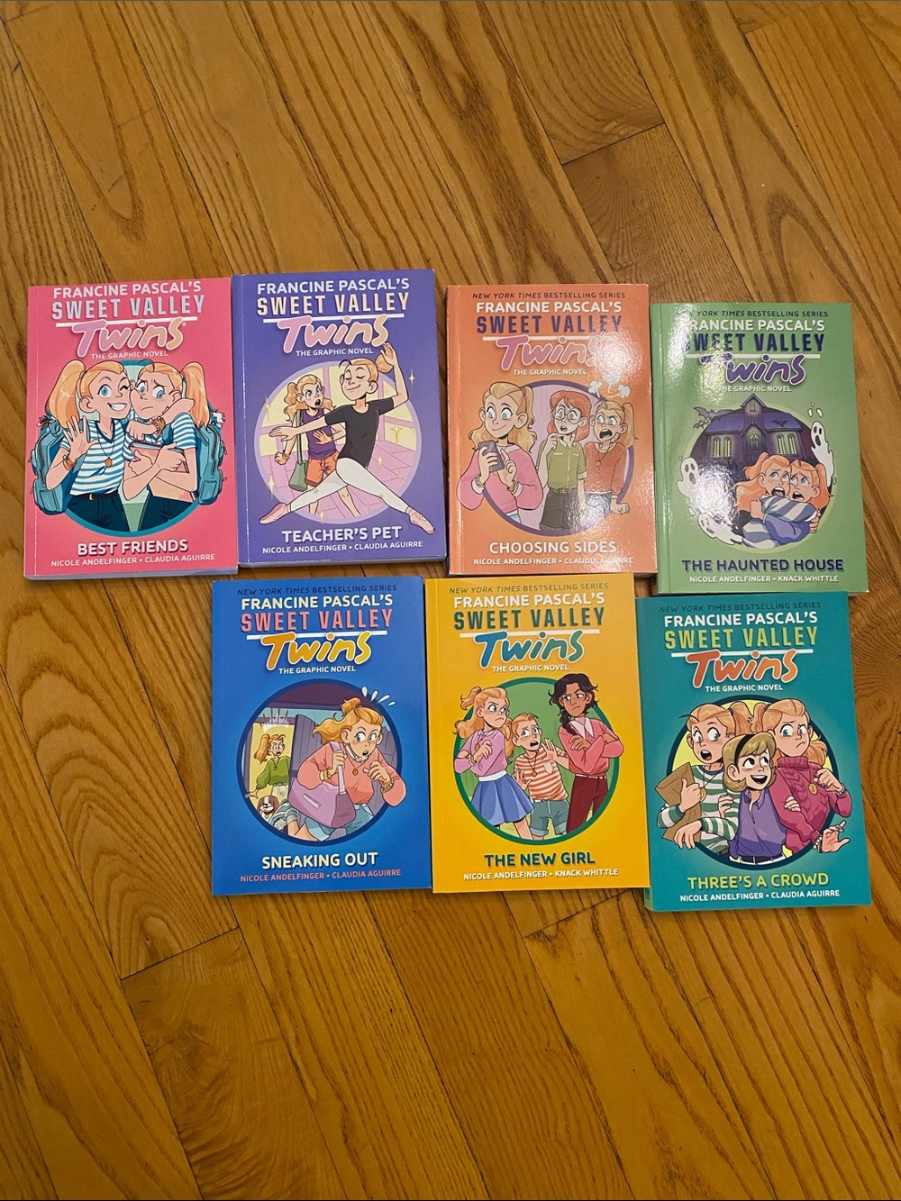 Graphic Novels - Sweet Valley Twins books 1-7